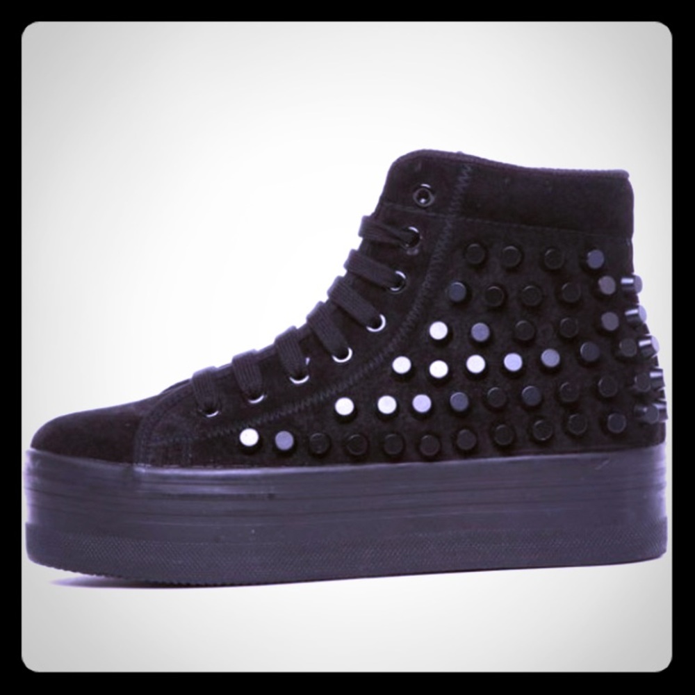 ISO Jeffrey Campbell HOMG studded platform sneaker